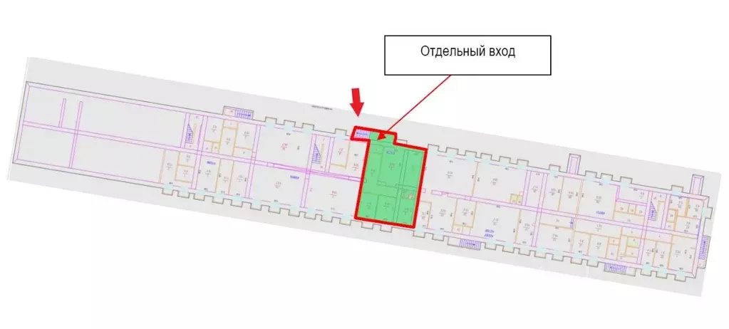 Помещение свободного назначения в Москва ул. Коновалова, 10 (82 м) - Фото 0