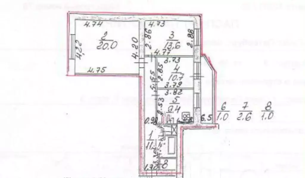 3-к кв. Санкт-Петербург Беговая ул., 9к3 (73.0 м) - Фото 1