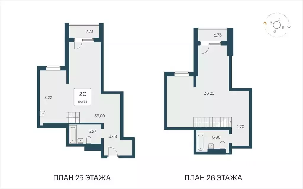 2-к кв. Новосибирская область, Новосибирск Красный просп., 180 (100.38 ... - Фото 0