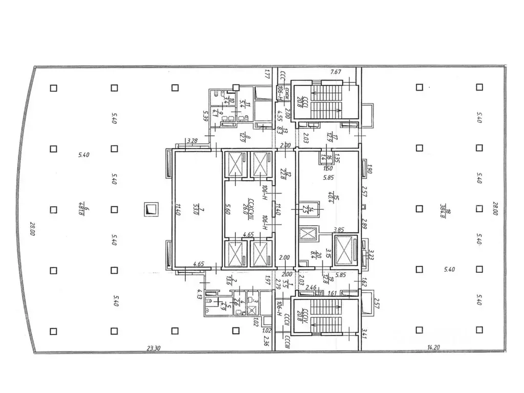Офис в Санкт-Петербург пл. Конституции, 3к2 (1084 м) - Фото 2