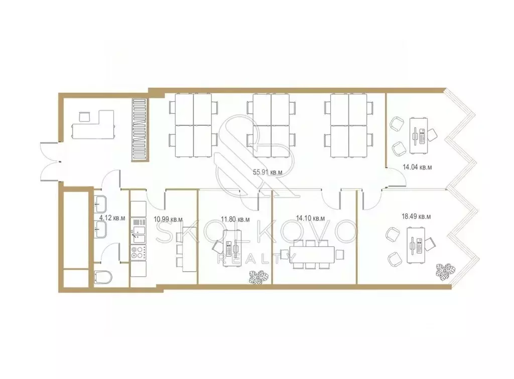 Офис в Москва Ленинский просп., 38Ак1 (136 м) - Фото 0