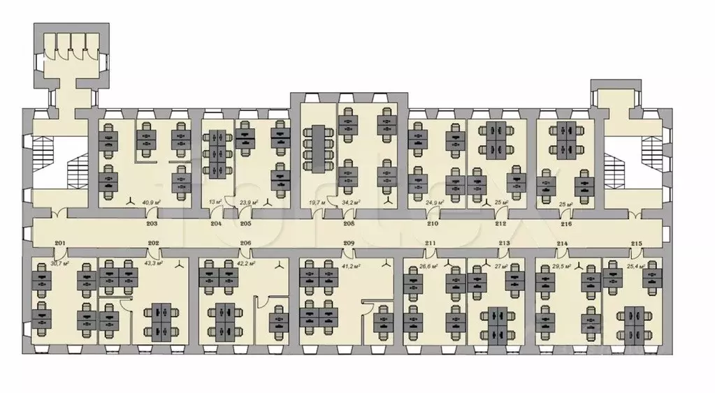 Офис в Москва Мясницкая ул., 40С1 (1200 м) - Фото 1
