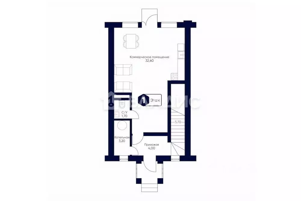 3-к кв. Московская область, Дмитровский муниципальный округ, с. ... - Фото 2