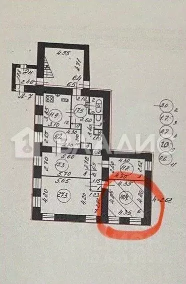 5-к кв. Санкт-Петербург ул. Рубинштейна, 11 (117.8 м) - Фото 2