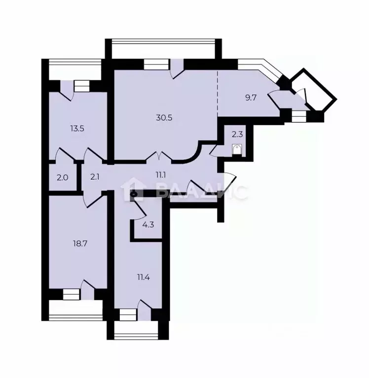 4-к кв. Карелия, Петрозаводск Мурманская ул., 3А (109.6 м) - Фото 2