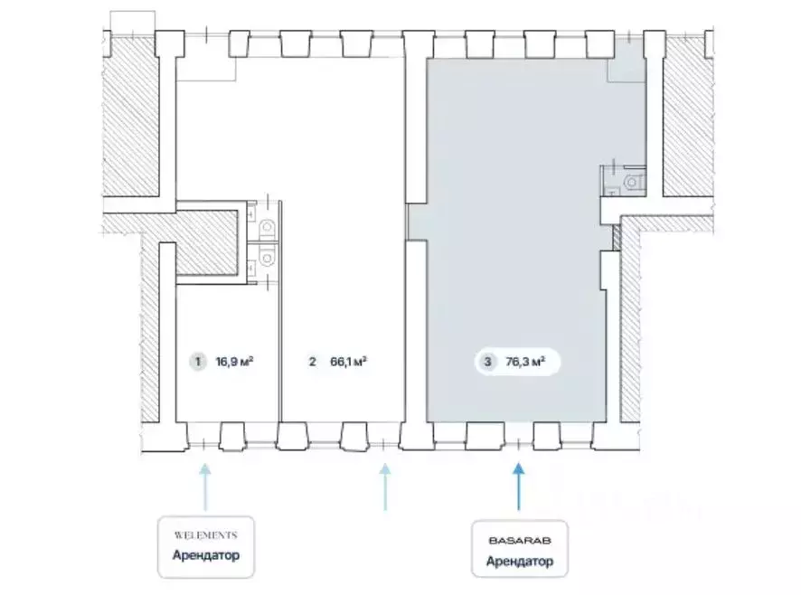 Помещение свободного назначения в Москва Богословский пер., 16/6С1 (76 ... - Фото 2
