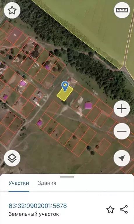 Участок в Самарская область, Ставропольский район, Мусорка с/пос, с. ... - Фото 1