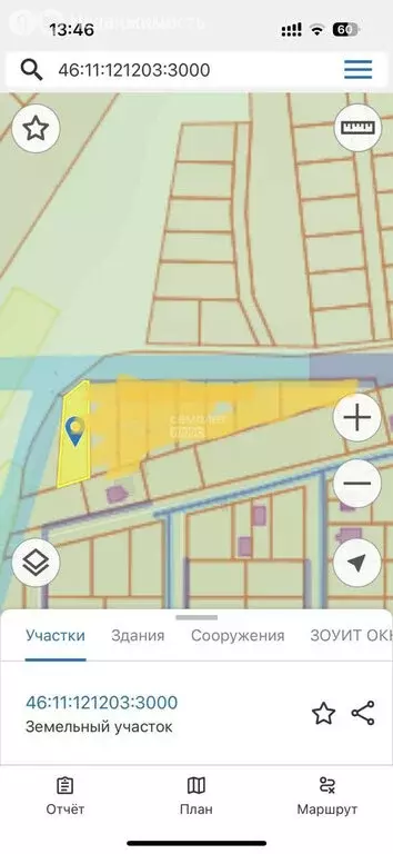 Участок в Курский район, Новопоселеновский сельсовет, деревня Кукуевка ... - Фото 1