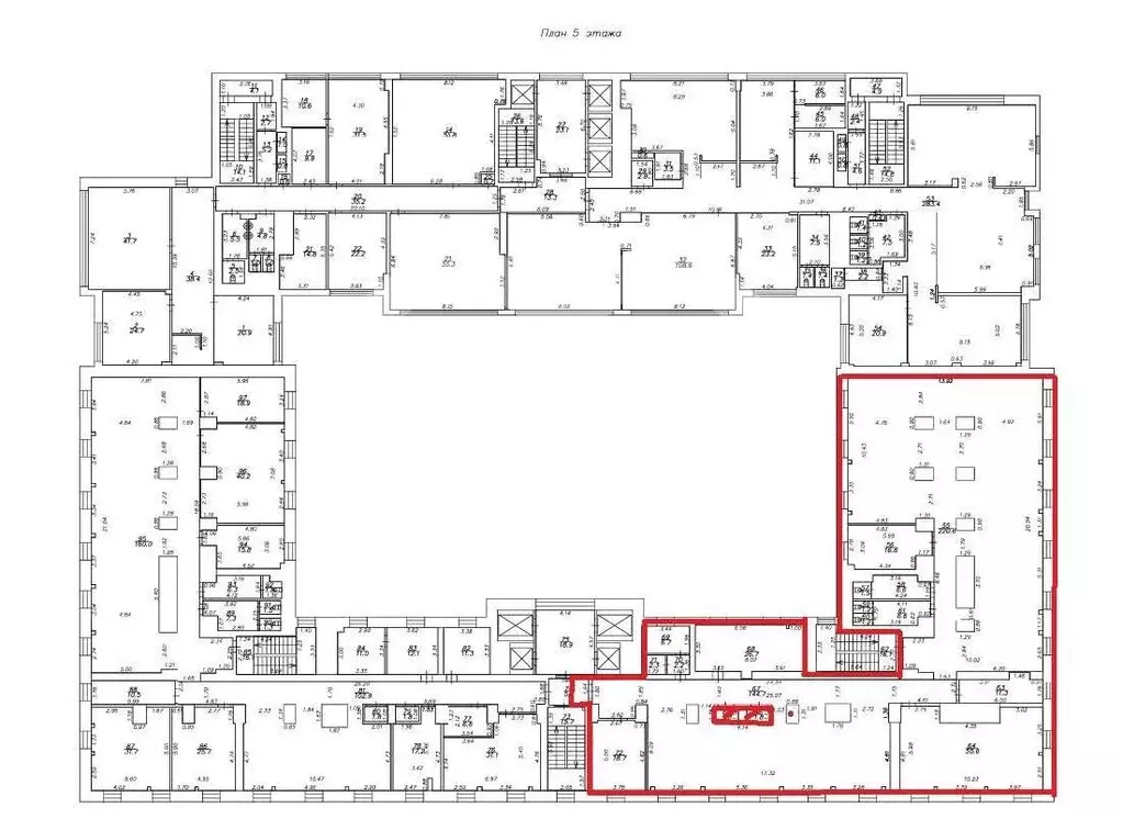 Помещение свободного назначения в Москва ул. Кржижановского, 14К3 (614 ... - Фото 2