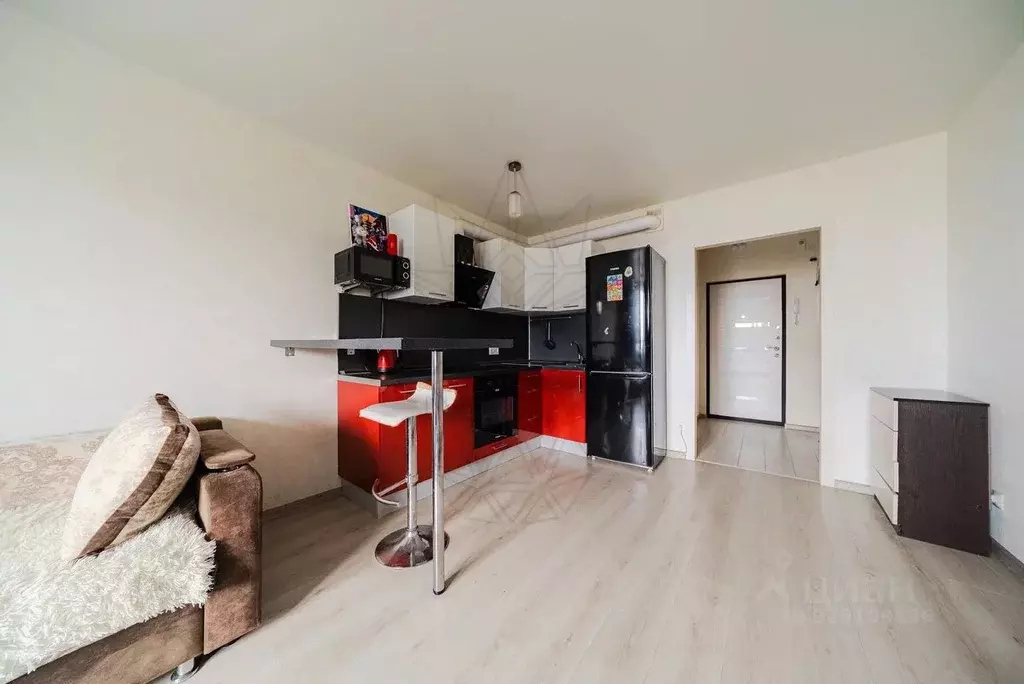 Студия Ленинградская область, Мурино Всеволожский район, ул. ... - Фото 1