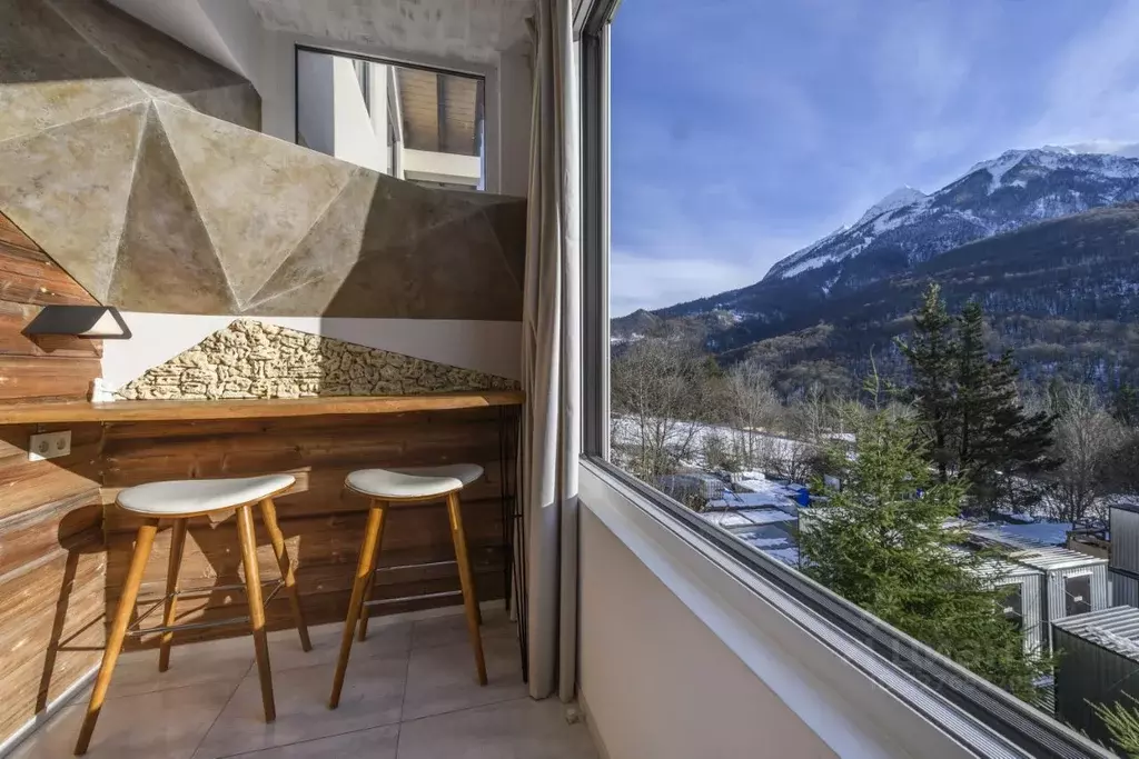 Студия Краснодарский край, Сочи Красная Поляна пгт, ул. Калиновая, 9/6 ... - Фото 1