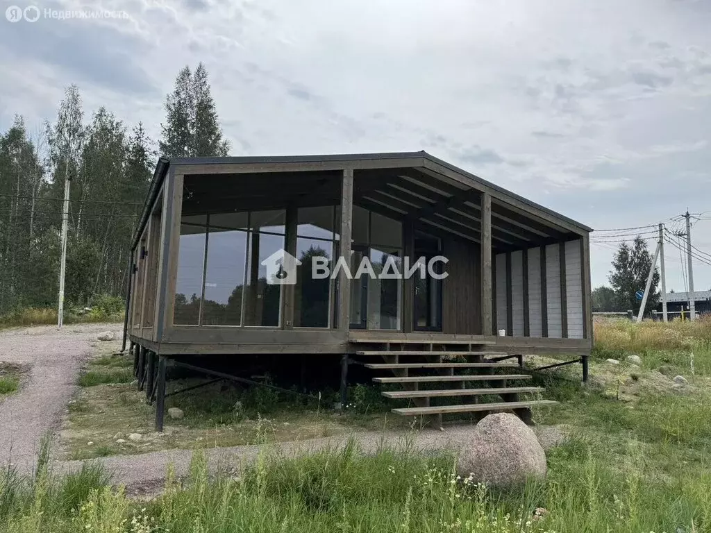 Дом в Выборгский район, Полянское сельское поселение, КП Приозёрье (77 ... - Фото 1