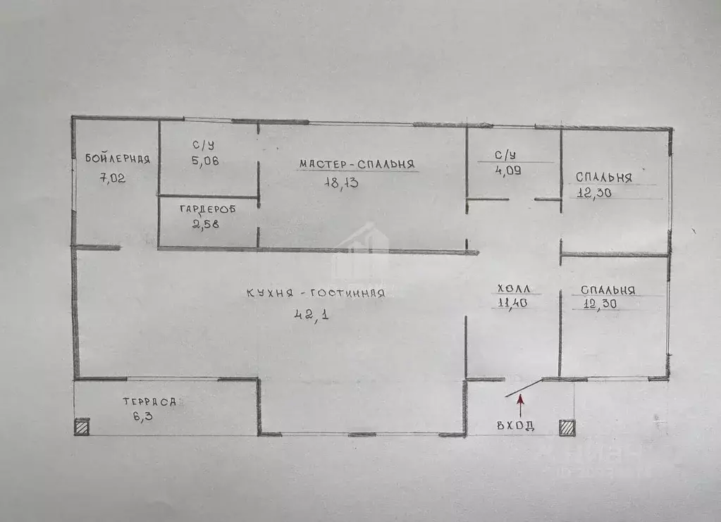 Дом в Калининградская область, Гурьевский муниципальный округ, пос. ... - Фото 2