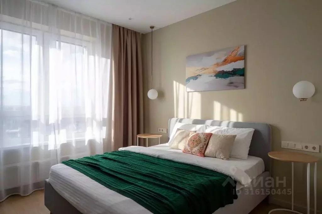 1-к кв. Татарстан, Казань ул. Николая Ершова, 66 (45.0 м) - Фото 1