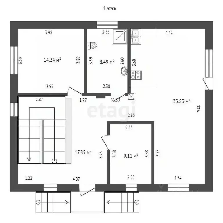 Дом в Севастополь Балаклавский муниципальный округ, Дионис СТ, 129 ... - Фото 2