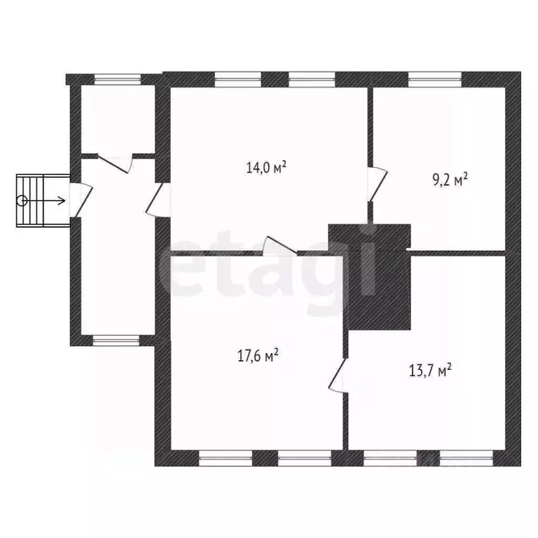 4-к кв. Белгородская область, Валуйки Вейделевское ш., 6 (50.1 м) - Фото 1