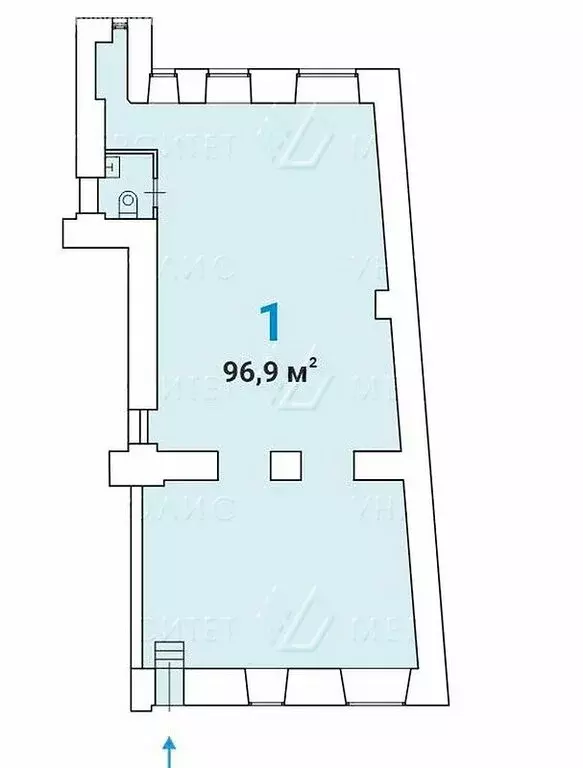 Помещение свободного назначения (97 м) - Фото 0