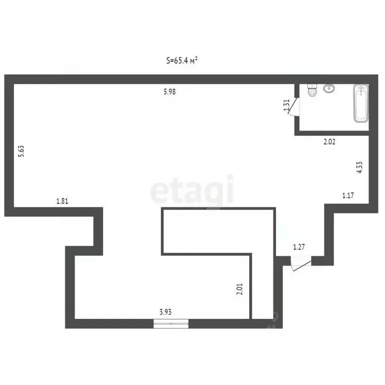 Помещение свободного назначения в Тюменская область, Тюмень ... - Фото 2