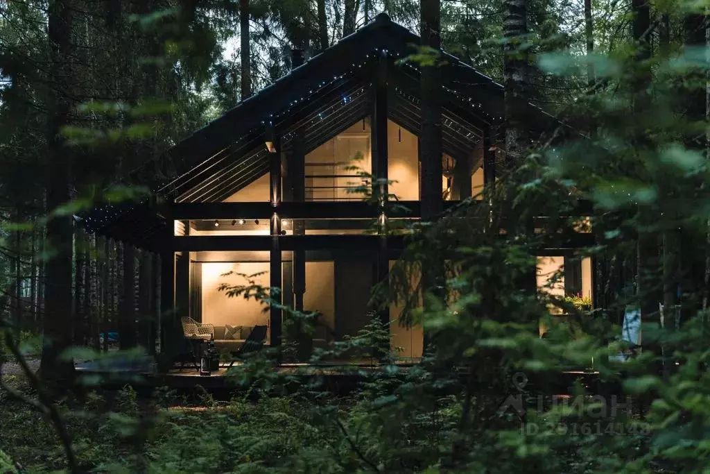 Дом в Ленинградская область, Приозерский район, Сосновское с/пос, д. ... - Фото 1