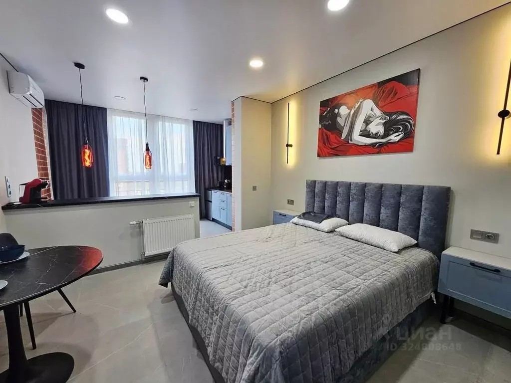 Студия Краснодарский край, Краснодар ул. Ивана Беличенко, 89 (27.0 м) - Фото 1