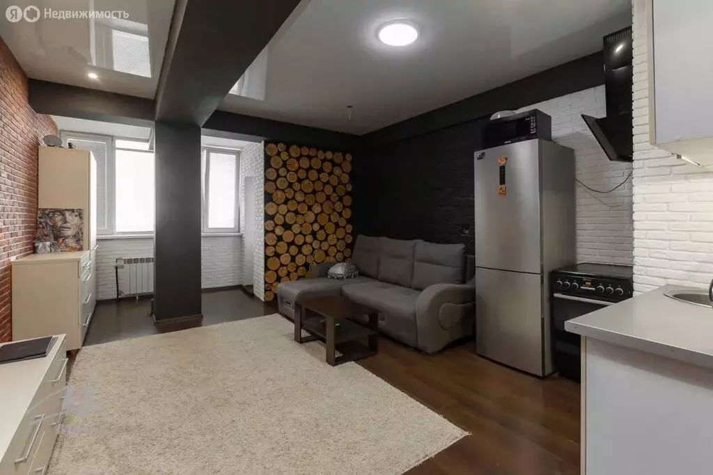 Квартира-студия: Барнаул, улица Петра Сухова, 2А (33.2 м) - Фото 2