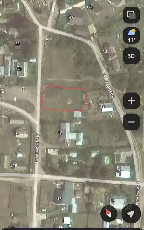 Участок в Самарская область, Красноярский район, с. Старая Бинарадка ... - Фото 1