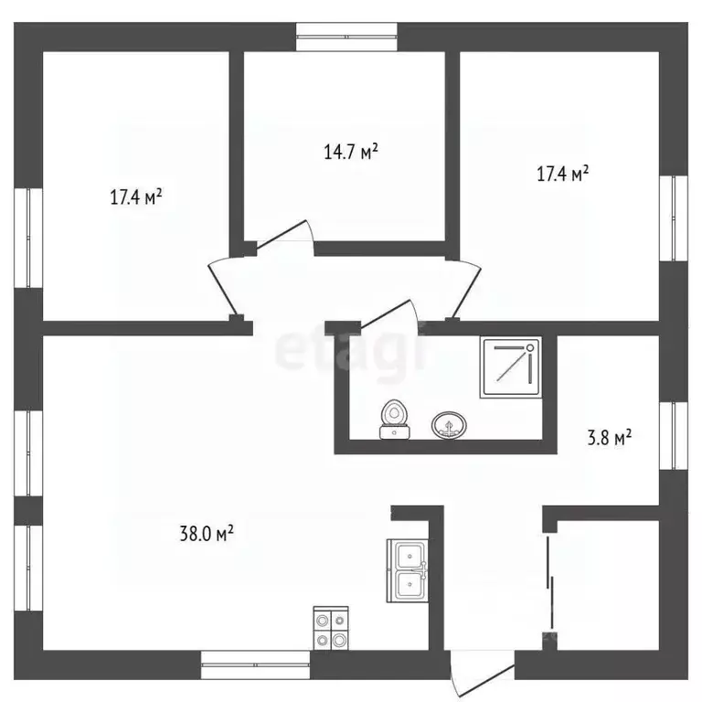 Дом в Московская область, Солнечногорск городской округ, Крот СНТ ул. ... - Фото 2