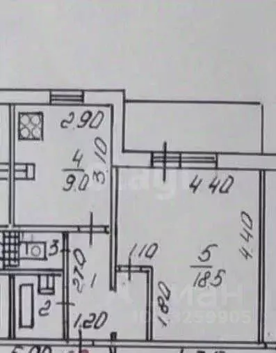 1-к кв. Липецкая область, Липецк ул. 4-я Пятилетка, 10 (36.0 м) - Фото 1