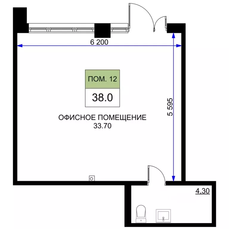 Помещение свободного назначения в Краснодарский край, Анапа проезд ... - Фото 2