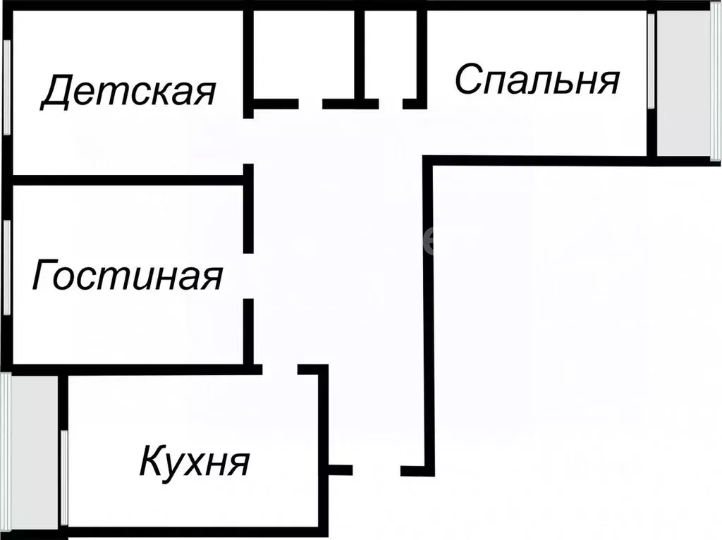3-к кв. Рязанская область, Рязань ул. Крупской, 5к5 (90.5 м) - Фото 2