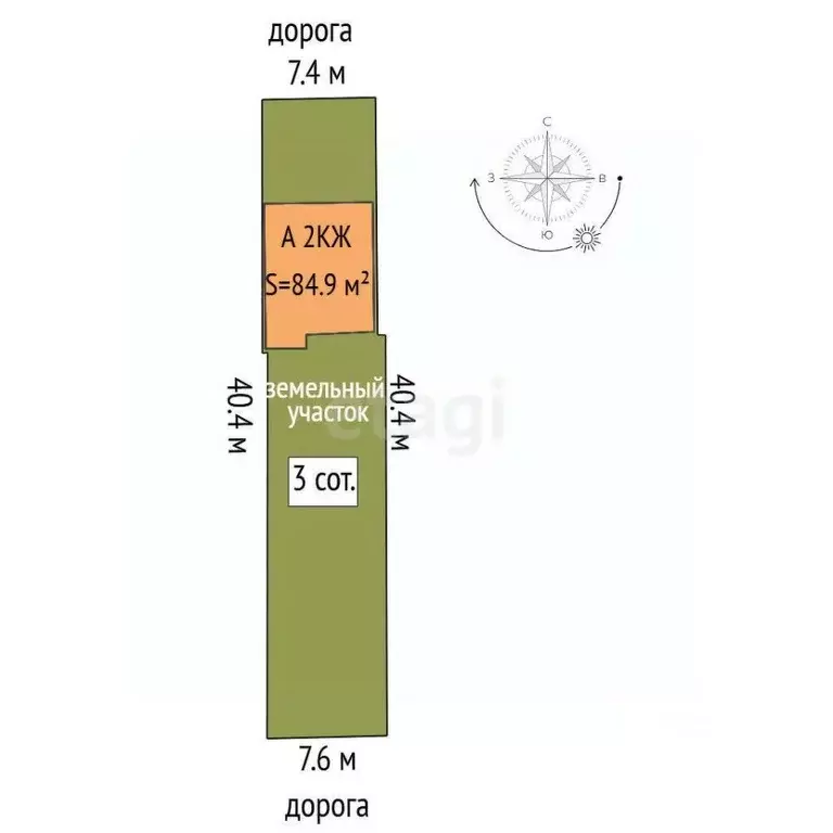 Таунхаус в Тюменская область, Тюменский муниципальный округ, д. ... - Фото 1