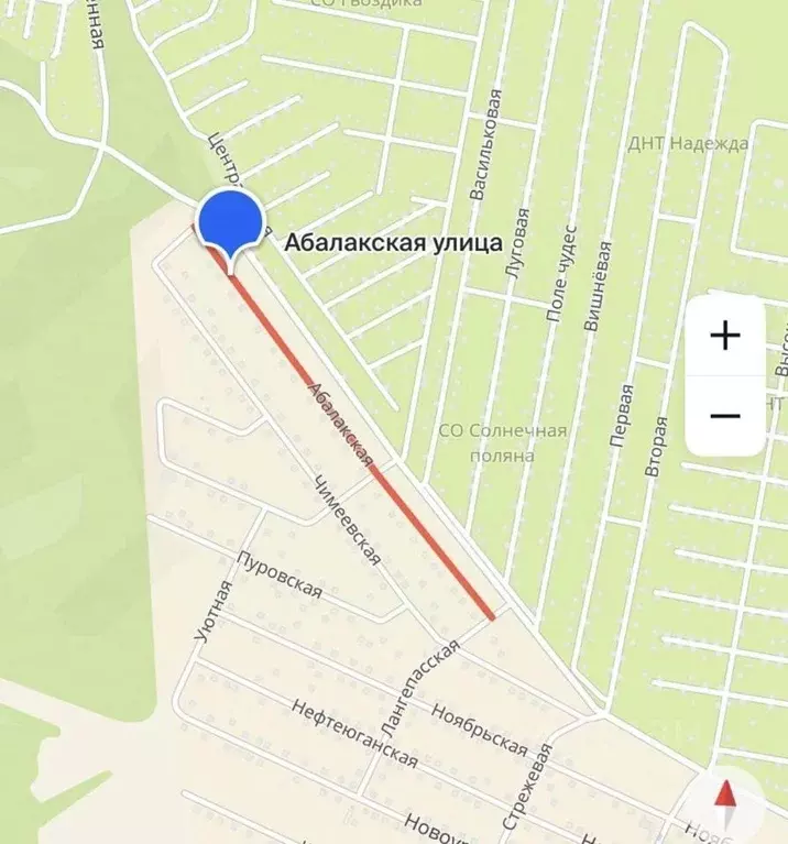 Участок в Тюменская область, Тюмень ул. Абалакская (33.0 сот.) - Фото 1