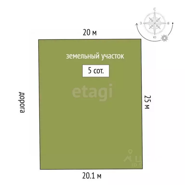 Участок в Ростовская область, Аксайский район, Щепкинское с/пос, ... - Фото 2