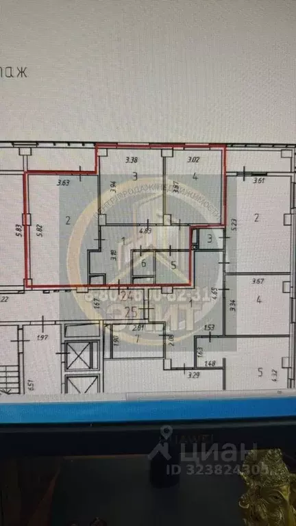 2-к кв. Белгородская область, Старый Оскол 7 (58.0 м) - Фото 2