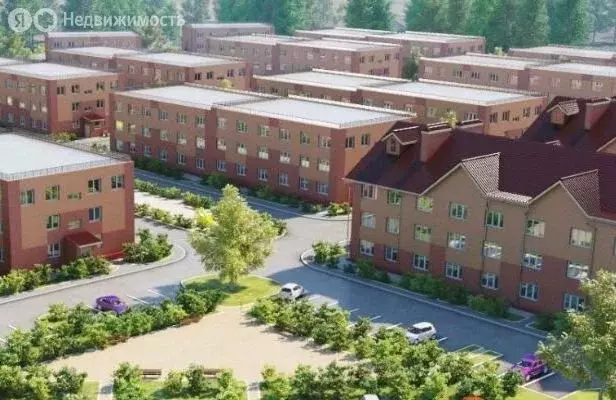 Квартира-студия: село Новолуговое, микрорайон Солнечный, 1 (21.8 м) - Фото 1