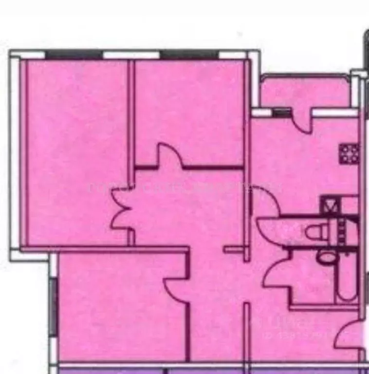 3-к кв. Московская область, Химки Молодежная ул., 64 (83.0 м) - Фото 2