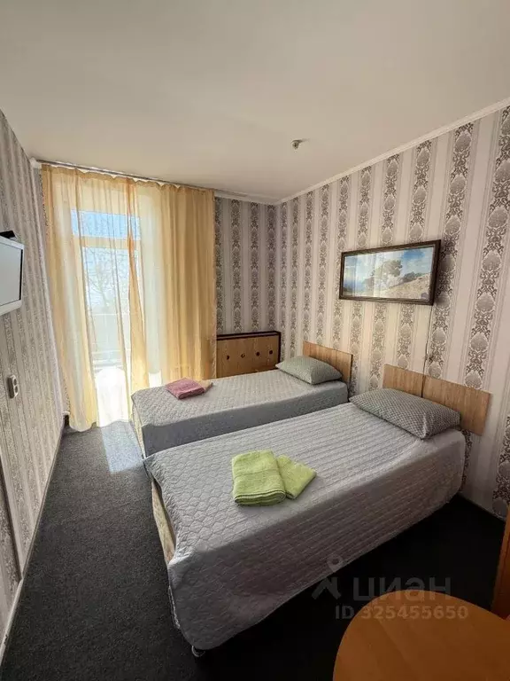 Комната Крым, Феодосия муниципальный округ, Приморский пгт ул. ... - Фото 1