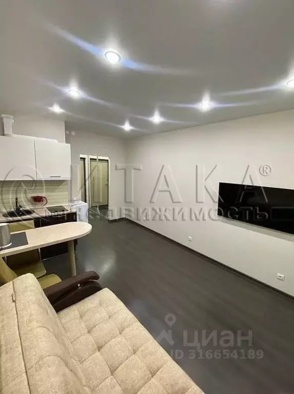 Студия Санкт-Петербург ул. Плесецкая, 10 (24.0 м) - Фото 0