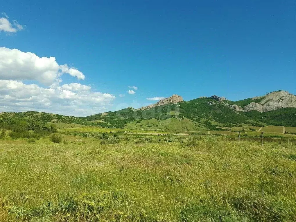 Участок в Крым, Феодосия муниципальный округ, Коктебель пгт  (6.0 ... - Фото 1