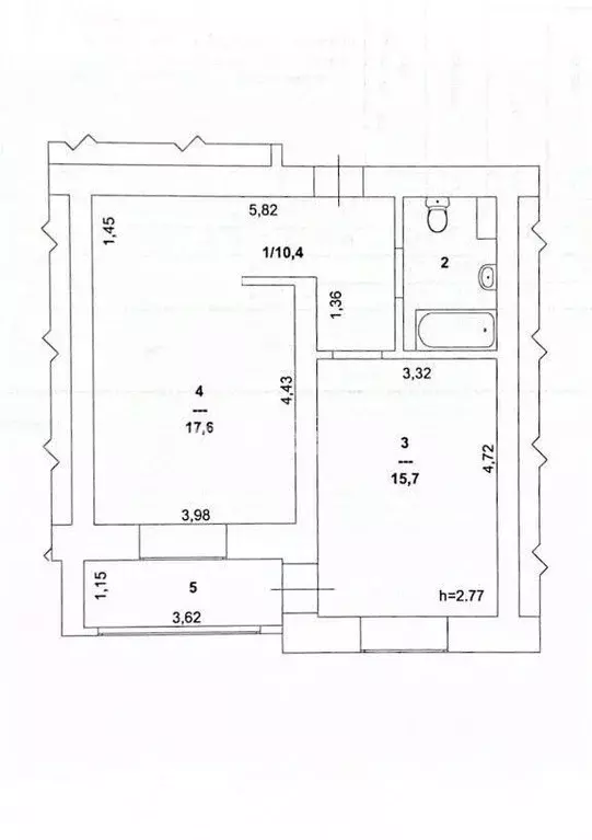 1-к кв. Ханты-Мансийский АО, Ханты-Мансийск Красноармейская ул., 26 ... - Фото 1