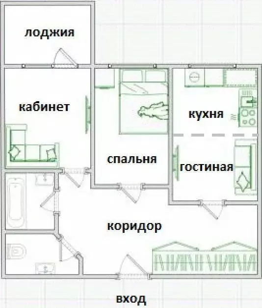 3-к кв. Московская область, Балашиха Кучино мкр, ул. Соловьева, 2 ... - Фото 1