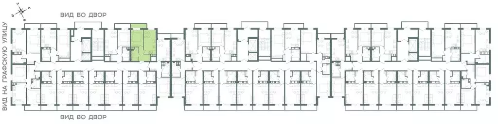 1-комнатная квартира: Мурино, Графская улица, 6к1 (30.1 м) - Фото 1