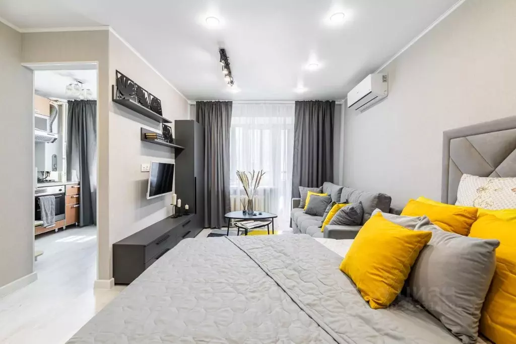 1-к кв. Татарстан, Казань ул. Карла Маркса, 25 (35.0 м) - Фото 2