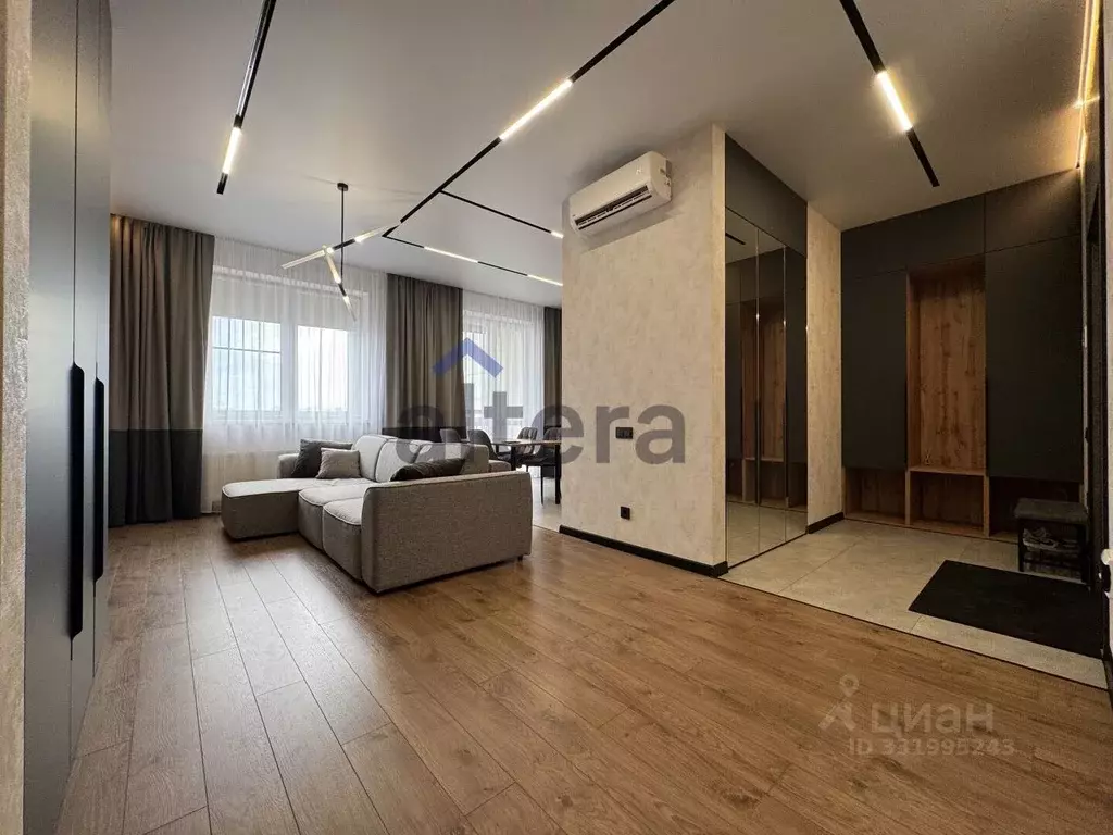 2-к кв. Татарстан, Казань ул. Достоевского, 57 (90.0 м) - Фото 1