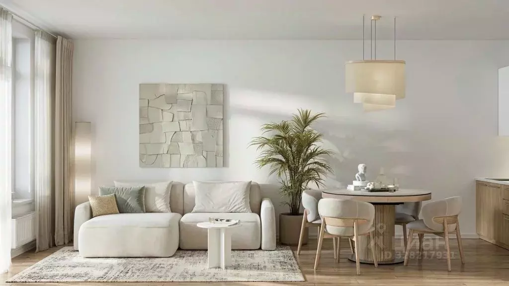 2-к кв. Московская область, Мытищи Мытищи Парк жилой комплекс, к6 ... - Фото 1