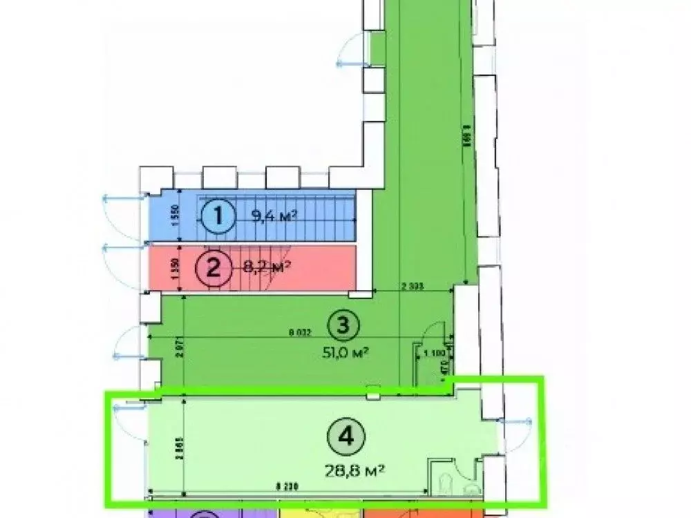 Торговая площадь в Москва ул. Бахрушина, 36/14С3 (29 м) - Фото 1