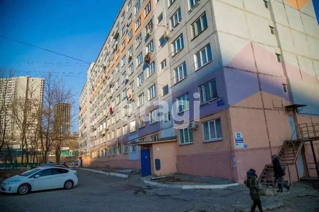 1-к кв. Приморский край, Владивосток ул. Надибаидзе, 32 (18.0 м) - Фото 1