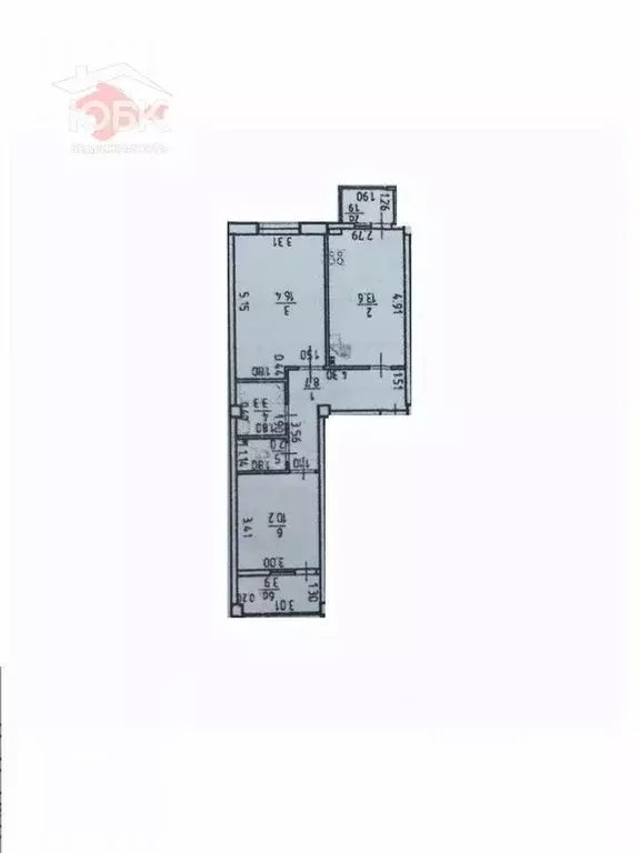 2-к кв. Крым, Евпатория просп. Победы, 85А (60.0 м) - Фото 1