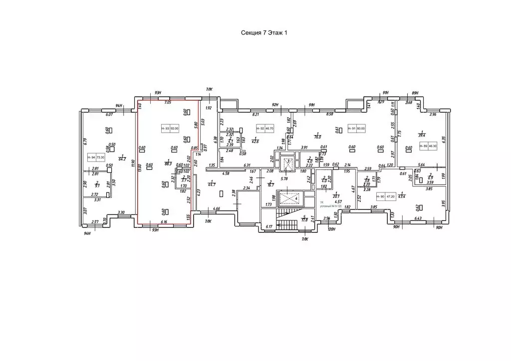Помещение свободного назначения (92 м) - Фото 2