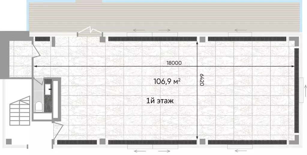 Помещение свободного назначения в Москва ул. Зорге, 9Ак1 (371 м) - Фото 1